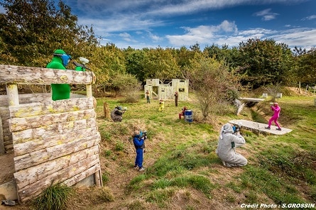 Paintball family in Vendée